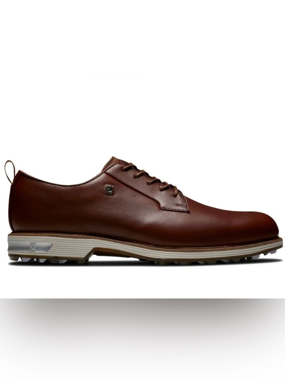 FootJoy Men's Brown Leather Lace-Up Golf/Driving Shoes